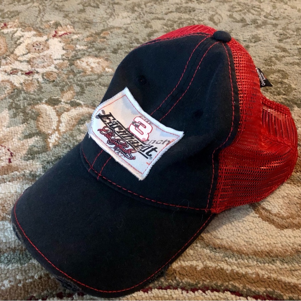 Dale Earnhardt Mesh Trucker Hat with Front Patch
